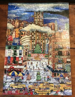 Liberty Classic Wooden Jigsaw Puzzle - Light Snowfall In York