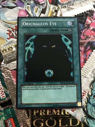 Orica Cosplay Card Orichalcos Eye Custom Card Common