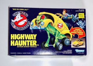 Highway Haunter Vintage Kenner Real Ghostbusters Car Complete W/ Ghost