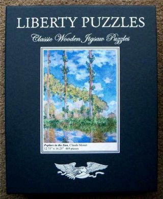 Lovely Image 469 Pc Liberty Wooden Jigsaw Puzzle - Monet 