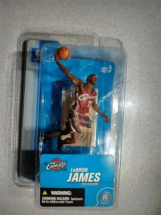 2005 Mcfarlane - 3 Inch - 2nd Edition - Lebron James Cleveland Cavaliers -