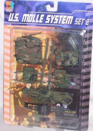 Dragon Models Us 1/6 Scale Molle System Set 2 For 12 " Action Figures 71149