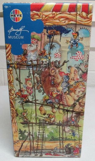 Jigsaw Puzzle 2000 Piece Heye - Museum By Barrientos With Poster