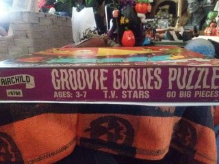 GROOVIE GOOLIES,  1971 Fairchild 60 Piece Jigsaw Puzzle Flickies 3