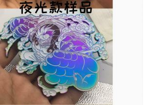 Anime One Piece Luffy Gear 4 Snakeman Kimono Badge Brooch Photo Gift Cosplay