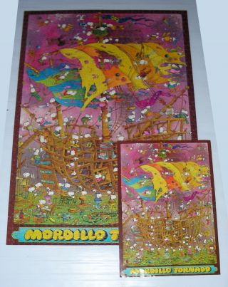 MORDILLO TORNADO puzzle 1500 HEYE blachon Loup ryba 1974 complete 3