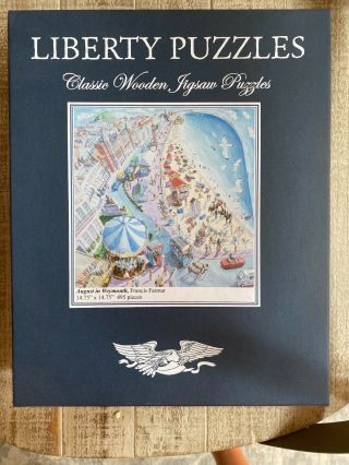 Liberty Classic Wooden Jigsaw Puzzle " August In Weymouth " 495pcs