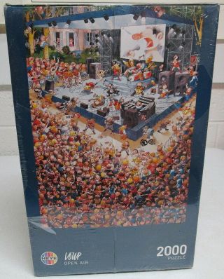 Jigsaw Puzzle 2000 Piece Heye Open Air.  Loup Triangular Box Poster -