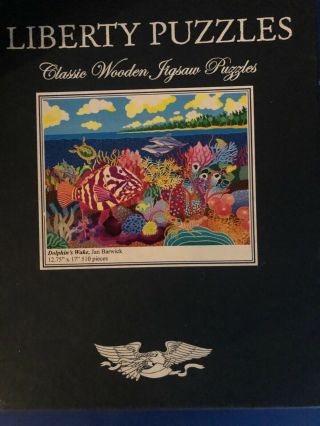 Liberty Wooden Jigsaw Puzzles - Dolphin’s Wake - 510pieces