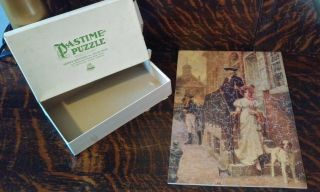 Wooden 1932 Parker Brothers Pastime Puzzle - Complete " The Girl.  "