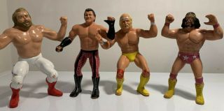Wwf Hulk Hogan,  Big John Studd,  Brutus Beefcake,  Randy Savage,  Ljn,  Titan Sports
