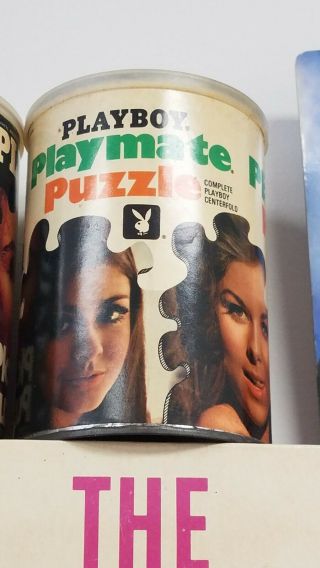 Vintage 1967 Playboy Playmate Jigsaw Puzzle Miss December Cynthia Myers Complete