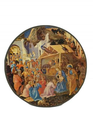 Springbok Circular Puzzle No.  C902 The Adoration Of The Magi - Angelico & Lippi