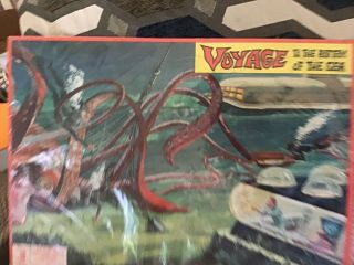 Vintage Movie Tray Puzzle Voyage To The Bottom Of The Sea 1964 Monster