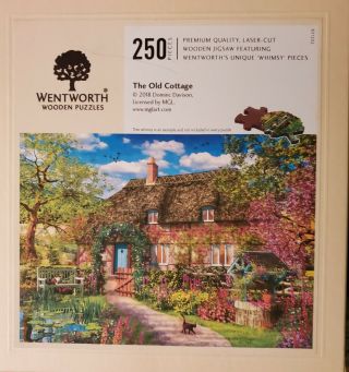 Wentworth Wooden Jigsaw Puzzles 250 The Old Cottage Loved Doing It