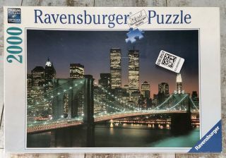 Ravensburger York City: Brooklyn Bridge And Manhattan 2000 Piece Puzzle