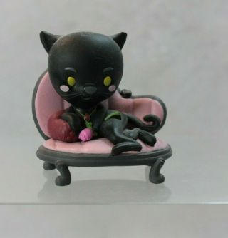 Disney Vinylmation Mystery Figure Haunted Mansion Of Cute Black Cat Chaser