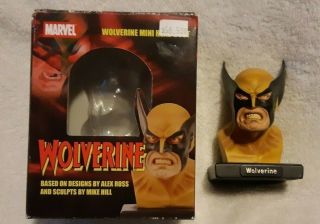 Marvel Wolverine Mini Head Bust 1252/5000 Alex Ross Marvel