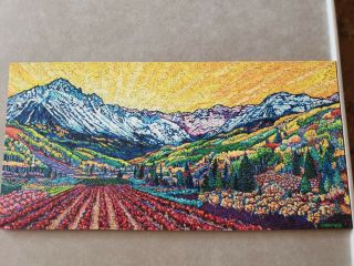 Liberty Wooden Jigsaw Puzzles.  Vines Amongst The Rockies.