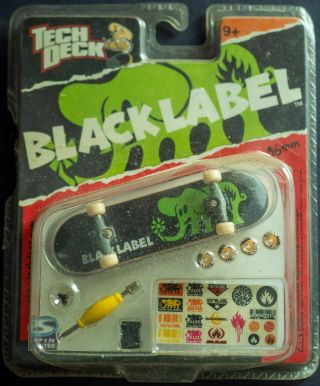 Tech Deck Black Label Skateboards Vintage 96mm