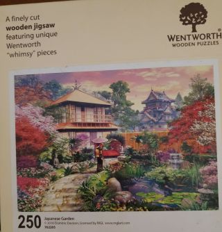 Wentworth Wooden Jigsaw Puzzles 250 Japanese Garden And Fun