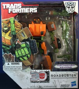 Roadbuster Transformers Generations 30th Voyager Class Autobot Figure 8 2014