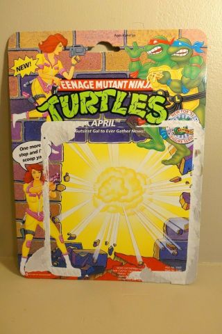 Vintage 1992 Teenage Mutant Ninja Turtles TMNT April O ' Neil - Near Complete 3