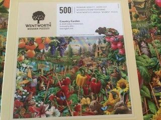 Wentworth Wooden Jigsaw Puzzle - Country Garden 2