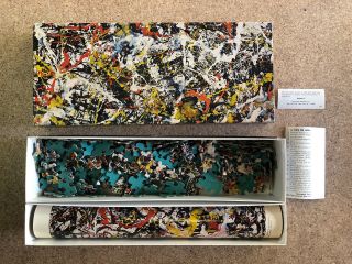 Vintage Jackson Pollock Convergence - Jigsaw Puzzle,  Poster Springbok Mcm