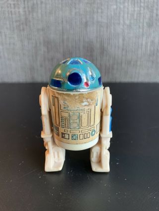 Vintage Star Wars 1977 R2d2 Clicking Dome Intact Sticker Coo H.  K