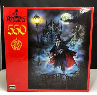 Alchemy Gothic Carta 1994 Alchemy By Gaslight 550 Piece Puzzle Complete