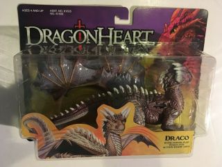 Kenner 1995 Nib Dragonheart Draco Dragon Figure W/ Power Flap Wings