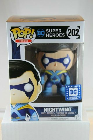Nightwing Legion Of Collectors Funko Pop Vinyl Dc Comics Heroes 202