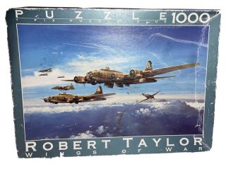 Robert Taylor Wings Of War Puzzle Return From Schweinfurt 1000pc Military Fink