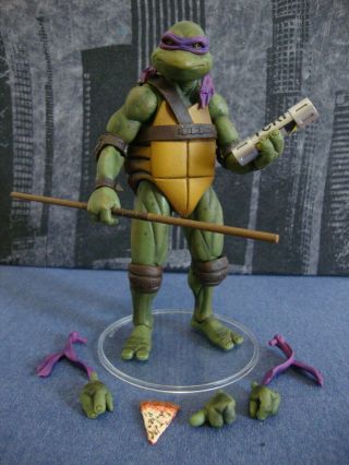 Neca Tmnt Teenage Mutant Ninja Turtles 1990 Donatello Walmart Exclusive