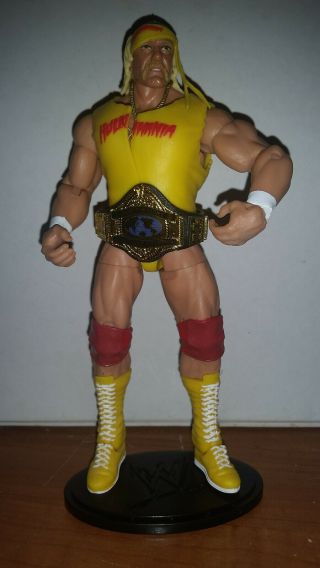 Wwe Elite Defining Moments Hulk Hogan Loose Complete Championship Belt