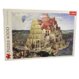 Trefl The Tower Of Babel 4000 Piece Puzzle Pieter Bruegel The Elder 53 X 37 In
