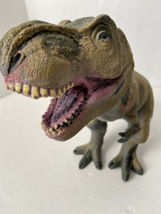 T - Rex Dinosaur Toys R Us Maidenhead Large Rubber Figure Toy 20” Long - 12 " High