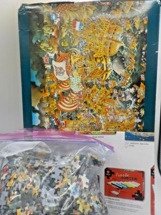 Heye Jigsaw Puzzle Hey Puzzle 29795 Michael Ryba: Trafalgar 2000 Piece W/poster