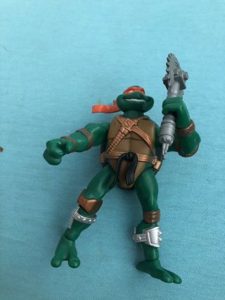 Tmnt Robo Hunter Mikey Figure 2005 Teenage Mutant Ninja Turtles Michelangelo