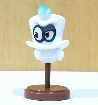 Japan Nintendo Furuta Mario Odyssey Cappy Hat Mini Figure Toy Kid Game