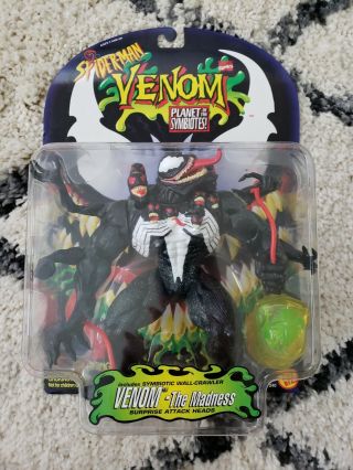 Moc Venom Planet Of The Symbiotes The Madness Toybiz Spider - Man Marvel 1996