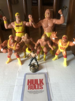 1980 & 90’s Wwf Wwe Wcw Nwo Hollywood Hulk Hogan Wrestling Action Figures Loose