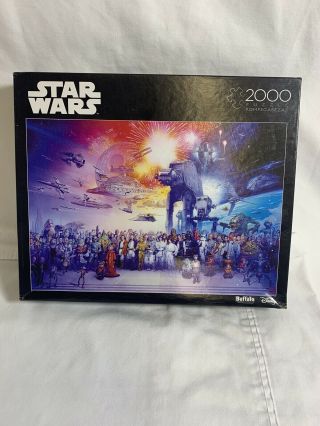 Buffalo Disney Star Wars 2000 Piece Jigsaw Puzzle