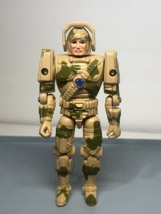 Vintage 1986 Captain Power - Lt.  Tank Ellis - Action Figure - Mattel