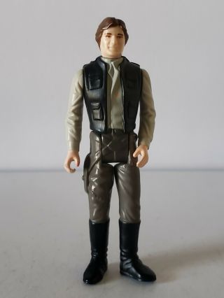 Vintage 1984 Kenner Star Wars Han Solo Endor Action Figure Return Of The Jedi