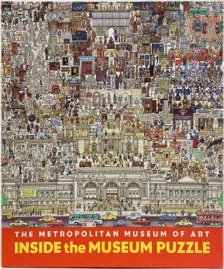 Nyc Puzzle 500 Piece The Metropolitan Museum Of Art “inside The Museum” Complete