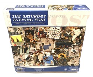 Norman Rockwell The Saturday Evening Post 1000 Piece Puzzle