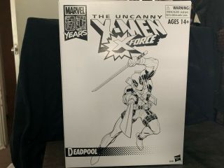 Hasbro Marvel Legends 80th The Uncanny X - Force X - Men 6 " Deadpool