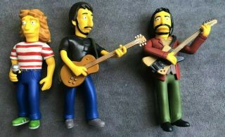 Simpsons Figures The Who Set Roger Daltrey Pete Townshend Entwistle Peter Albums